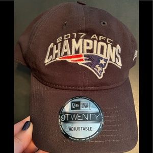 BNWT NE PATRIOTS 2017 AFC champs hat